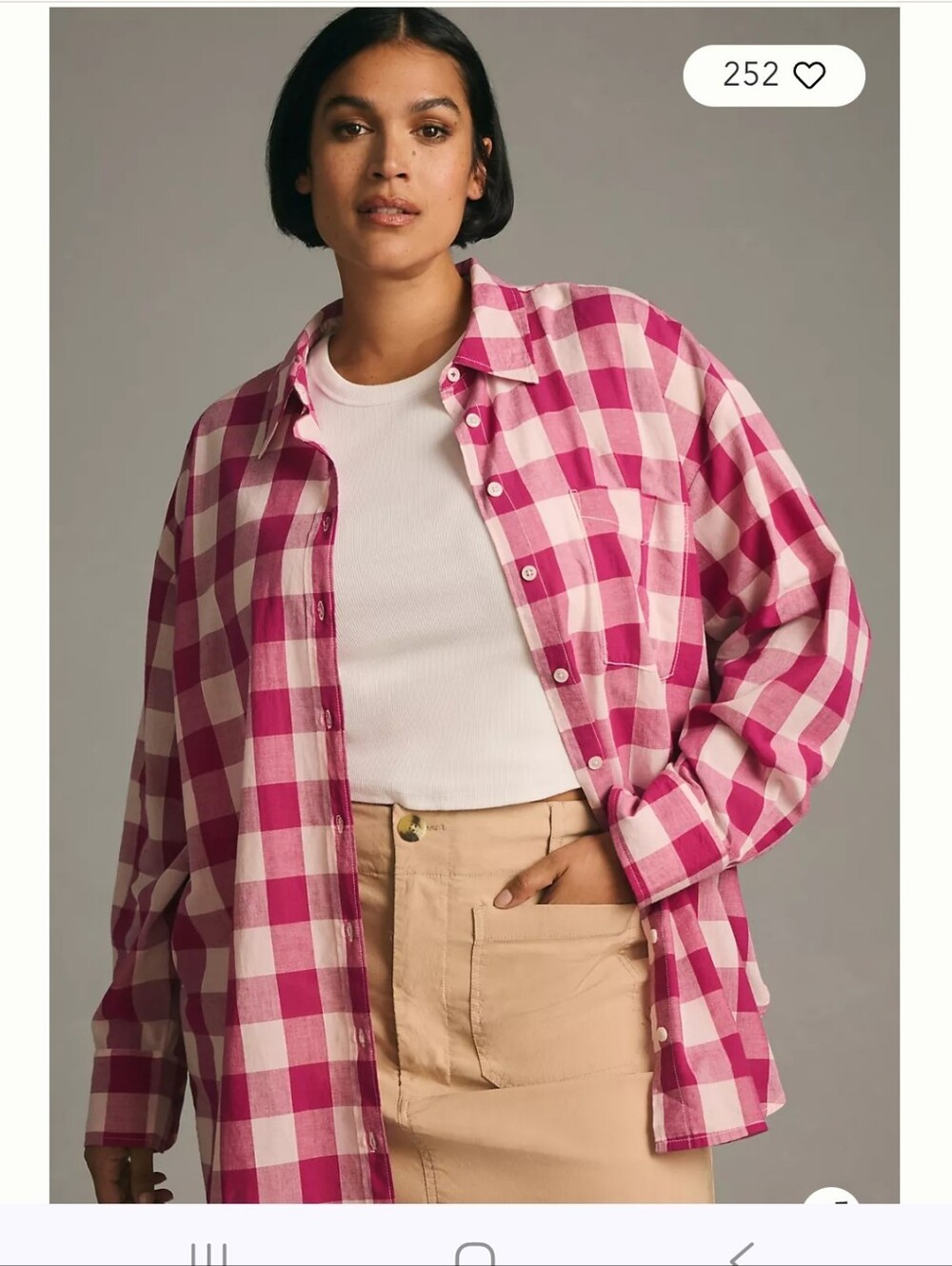 Maeve The Bennet Buttondown Shirt Buffola Check Edition - Anthropologie